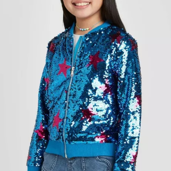 jojo flip sequin jacket